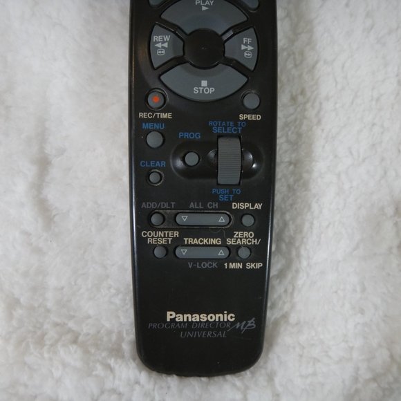 PANASONIC PROGRAM DIRECTOR MB UNIVERSAL TV VCR REMOTE CONTROL - Picture 3 of 4